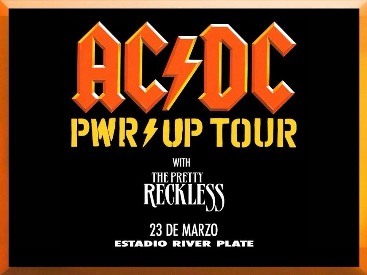 AC/DC EN BUENOS AIRES - 23 Y 31 DE MARZO